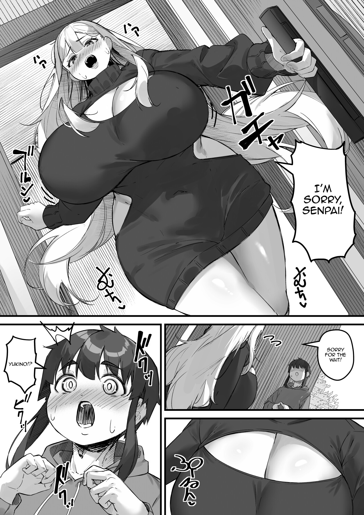 Hentai Manga Comic-My 2-Meter-Tall Younger Girlfriend-Read-16